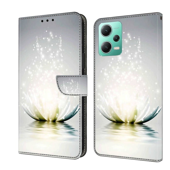 Funda protectora de cuero para teléfono Crystal 3D a prueba de golpes, For Xiaomi Redmi A1+ / A2 / A2+, For Xiaomi 13T Pro, For Xiaomi Redmi Note 12 4G, For Xiaomi Redmi Note 12 Pro+, For Xiaomi Redmi Note 12 5G Global / Poco X5