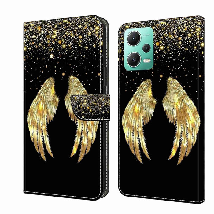 Funda protectora de cuero para teléfono Crystal 3D a prueba de golpes, For Xiaomi Redmi A1+ / A2 / A2+, For Xiaomi 13T Pro, For Xiaomi Redmi Note 12 4G, For Xiaomi Redmi Note 12 Pro+, For Xiaomi Redmi Note 12 5G Global / Poco X5