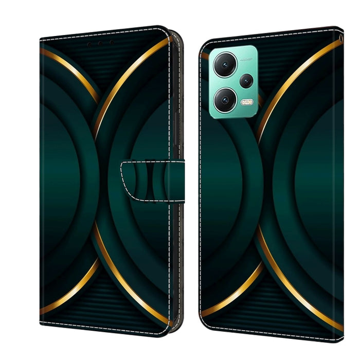 Funda protectora de cuero para teléfono Crystal 3D a prueba de golpes, For Xiaomi Redmi A1+ / A2 / A2+, For Xiaomi 13T Pro, For Xiaomi Redmi Note 12 4G, For Xiaomi Redmi Note 12 Pro+, For Xiaomi Redmi Note 12 5G Global / Poco X5