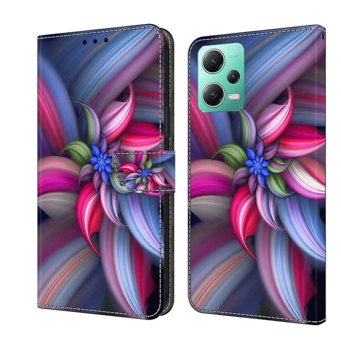 Funda protectora de cuero para teléfono Crystal 3D a prueba de golpes, For Xiaomi Redmi A1+ / A2 / A2+, For Xiaomi 13T Pro, For Xiaomi Redmi Note 12 4G, For Xiaomi Redmi Note 12 Pro+, For Xiaomi Redmi Note 12 5G Global / Poco X5