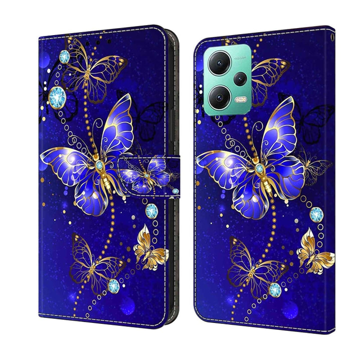 Funda protectora de cuero para teléfono Crystal 3D a prueba de golpes, For Xiaomi Redmi A1+ / A2 / A2+, For Xiaomi 13T Pro, For Xiaomi Redmi Note 12 4G, For Xiaomi Redmi Note 12 Pro+, For Xiaomi Redmi Note 12 5G Global / Poco X5