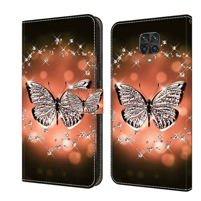 Funda protectora de cuero para teléfono Crystal 3D a prueba de golpes, For Xiaomi Redmi Note 9, For Xiaomi Redmi Note 9 Pro, For Xiaomi Redmi Note 8T, For Xiaomi Redmi Note 8, For Xiaomi Redmi Note 8 Pro