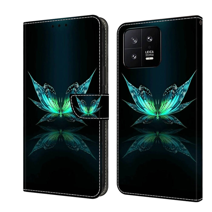 Funda protectora de cuero para teléfono Crystal 3D a prueba de golpes, For Xiaomi Redmi 11A 4G / Redmi 12C Global, For Xiaomi 13 Lite, For Xiaomi 13 Pro, For Xiaomi 13, For Xiaomi Redmi Note 11 Pro 5G / 4G Global