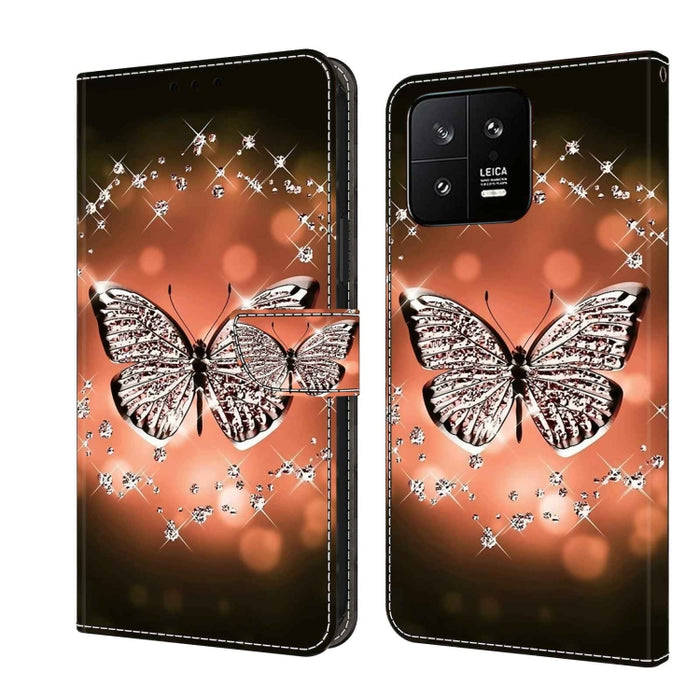 Funda protectora de cuero para teléfono Crystal 3D a prueba de golpes, For Xiaomi Redmi 11A 4G / Redmi 12C Global, For Xiaomi 13 Lite, For Xiaomi 13 Pro, For Xiaomi 13, For Xiaomi Redmi Note 11 Pro 5G / 4G Global