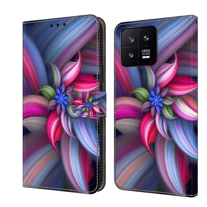 Funda protectora de cuero para teléfono Crystal 3D a prueba de golpes, For Xiaomi Redmi 11A 4G / Redmi 12C Global, For Xiaomi 13 Lite, For Xiaomi 13 Pro, For Xiaomi 13, For Xiaomi Redmi Note 11 Pro 5G / 4G Global