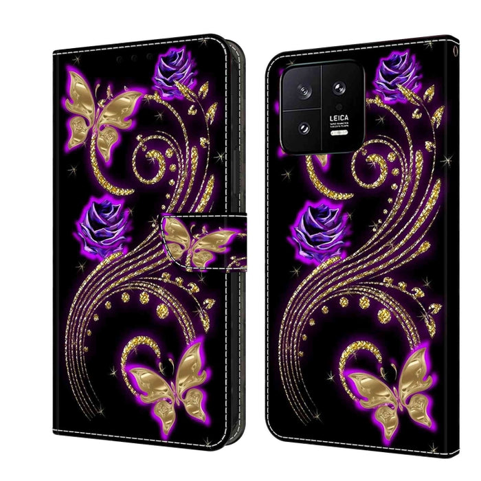 Funda protectora de cuero para teléfono Crystal 3D a prueba de golpes, For Xiaomi Redmi 11A 4G / Redmi 12C Global, For Xiaomi 13 Lite, For Xiaomi 13 Pro, For Xiaomi 13, For Xiaomi Redmi Note 11 Pro 5G / 4G Global
