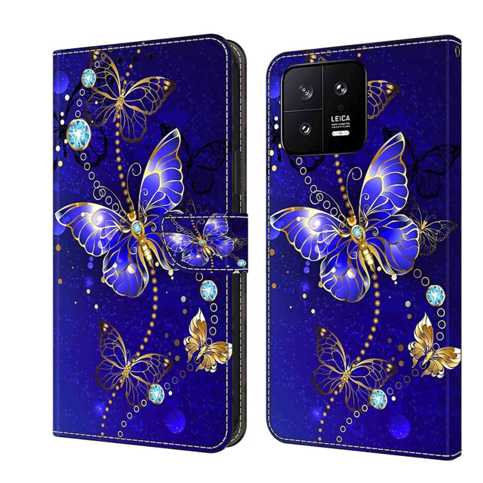 Funda protectora de cuero para teléfono Crystal 3D a prueba de golpes, For Xiaomi Redmi 11A 4G / Redmi 12C Global, For Xiaomi 13 Lite, For Xiaomi 13 Pro, For Xiaomi 13, For Xiaomi Redmi Note 11 Pro 5G / 4G Global