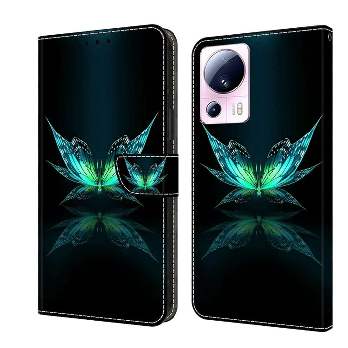 Funda protectora de cuero para teléfono Crystal 3D a prueba de golpes, For Xiaomi Redmi 11A 4G / Redmi 12C Global, For Xiaomi 13 Lite, For Xiaomi 13 Pro, For Xiaomi 13, For Xiaomi Redmi Note 11 Pro 5G / 4G Global