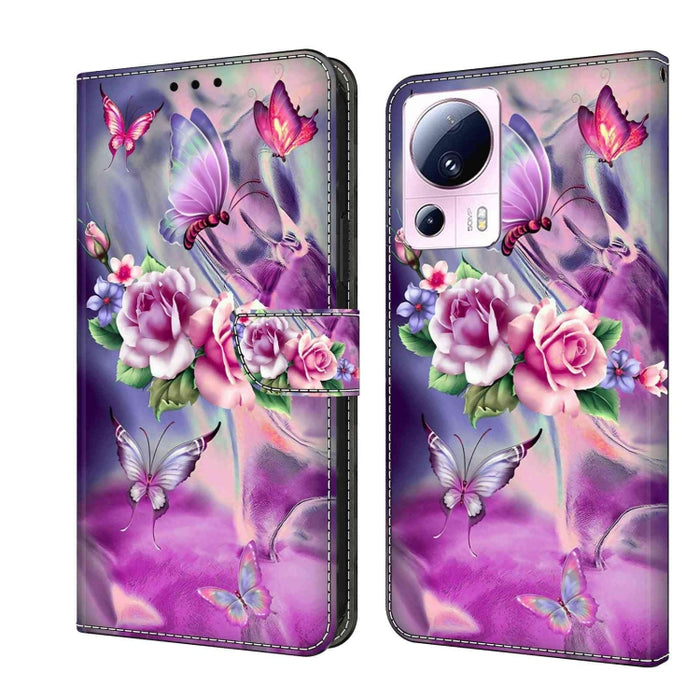Funda protectora de cuero para teléfono Crystal 3D a prueba de golpes, For Xiaomi Redmi 11A 4G / Redmi 12C Global, For Xiaomi 13 Lite, For Xiaomi 13 Pro, For Xiaomi 13, For Xiaomi Redmi Note 11 Pro 5G / 4G Global