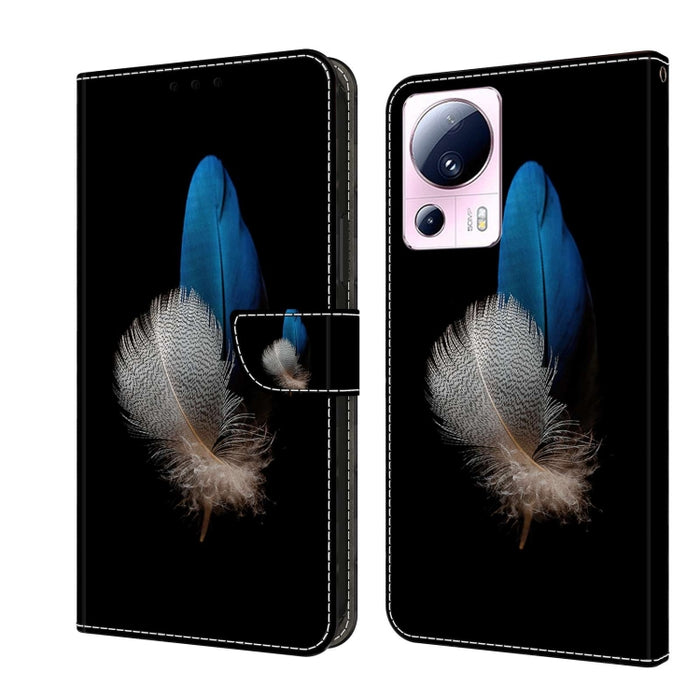 Funda protectora de cuero para teléfono Crystal 3D a prueba de golpes, For Xiaomi Redmi 11A 4G / Redmi 12C Global, For Xiaomi 13 Lite, For Xiaomi 13 Pro, For Xiaomi 13, For Xiaomi Redmi Note 11 Pro 5G / 4G Global