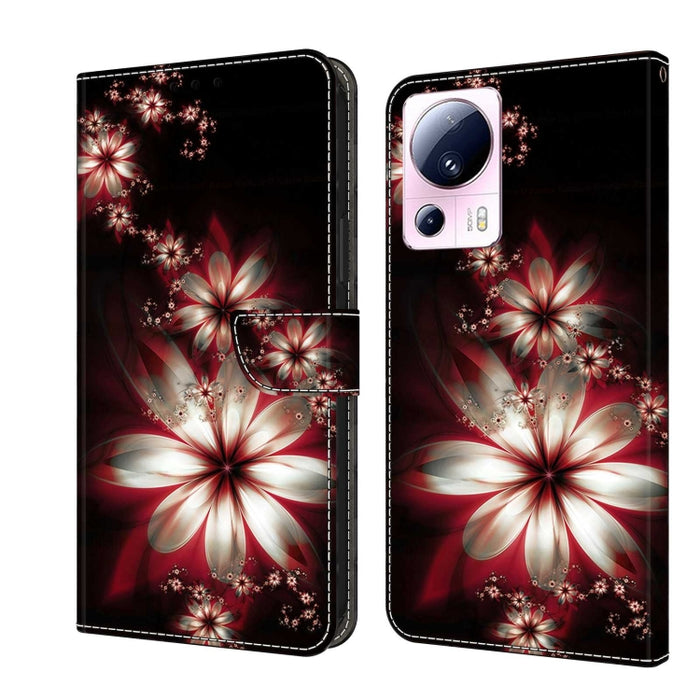 Funda protectora de cuero para teléfono Crystal 3D a prueba de golpes, For Xiaomi Redmi 11A 4G / Redmi 12C Global, For Xiaomi 13 Lite, For Xiaomi 13 Pro, For Xiaomi 13, For Xiaomi Redmi Note 11 Pro 5G / 4G Global