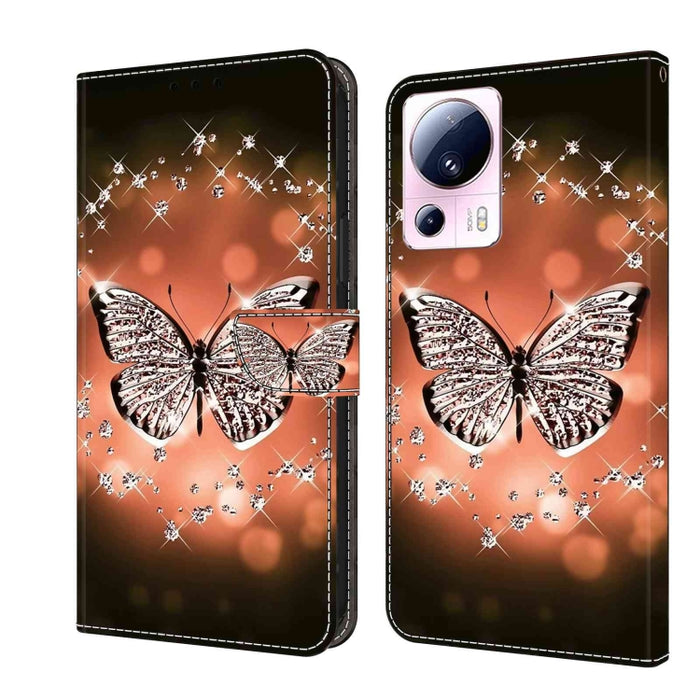 Funda protectora de cuero para teléfono Crystal 3D a prueba de golpes, For Xiaomi Redmi 11A 4G / Redmi 12C Global, For Xiaomi 13 Lite, For Xiaomi 13 Pro, For Xiaomi 13, For Xiaomi Redmi Note 11 Pro 5G / 4G Global
