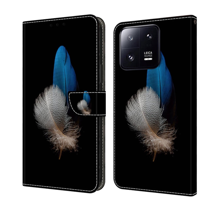 Funda protectora de cuero para teléfono Crystal 3D a prueba de golpes, For Xiaomi Redmi 11A 4G / Redmi 12C Global, For Xiaomi 13 Lite, For Xiaomi 13 Pro, For Xiaomi 13, For Xiaomi Redmi Note 11 Pro 5G / 4G Global