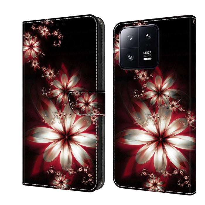 Funda protectora de cuero para teléfono Crystal 3D a prueba de golpes, For Xiaomi Redmi 11A 4G / Redmi 12C Global, For Xiaomi 13 Lite, For Xiaomi 13 Pro, For Xiaomi 13, For Xiaomi Redmi Note 11 Pro 5G / 4G Global