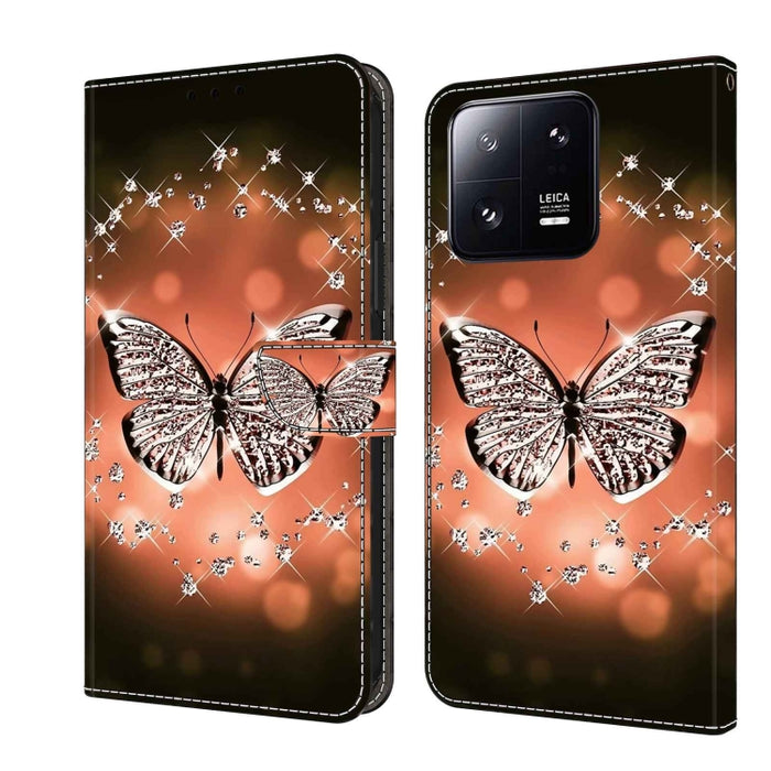 Funda protectora de cuero para teléfono Crystal 3D a prueba de golpes, For Xiaomi Redmi 11A 4G / Redmi 12C Global, For Xiaomi 13 Lite, For Xiaomi 13 Pro, For Xiaomi 13, For Xiaomi Redmi Note 11 Pro 5G / 4G Global