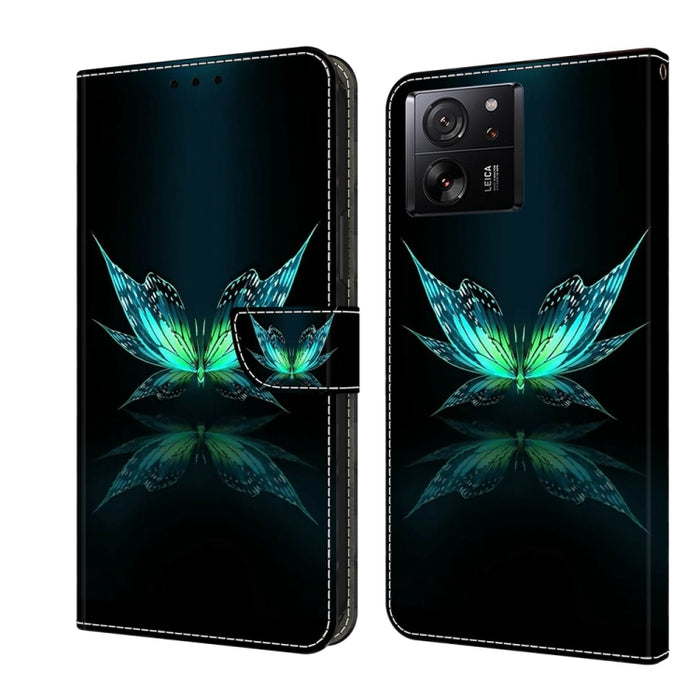 Funda protectora de cuero para teléfono Crystal 3D a prueba de golpes, For Xiaomi Redmi A1+ / A2 / A2+, For Xiaomi 13T Pro, For Xiaomi Redmi Note 12 4G, For Xiaomi Redmi Note 12 Pro+, For Xiaomi Redmi Note 12 5G Global / Poco X5