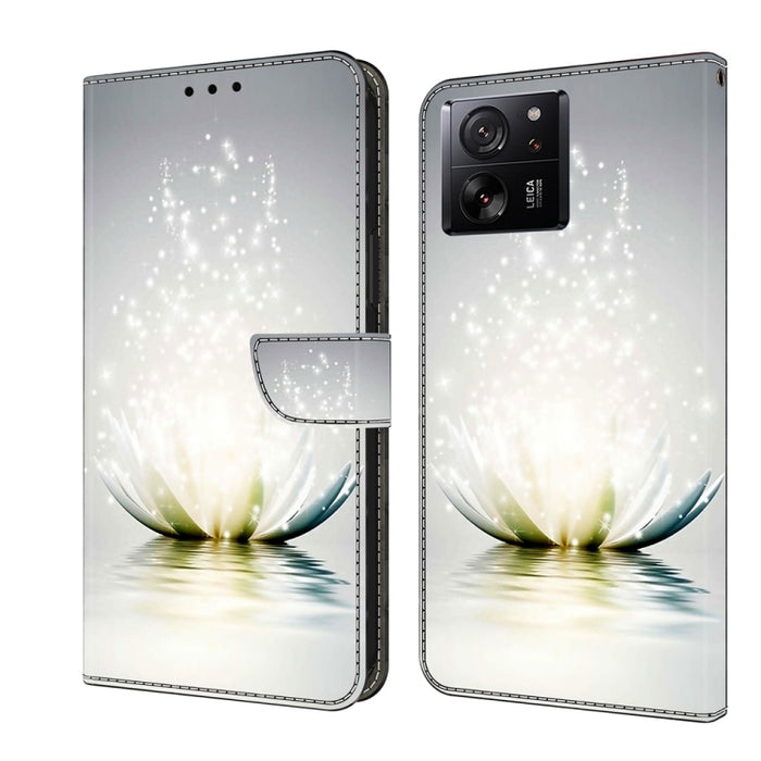 Funda protectora de cuero para teléfono Crystal 3D a prueba de golpes, For Xiaomi Redmi A1+ / A2 / A2+, For Xiaomi 13T Pro, For Xiaomi Redmi Note 12 4G, For Xiaomi Redmi Note 12 Pro+, For Xiaomi Redmi Note 12 5G Global / Poco X5