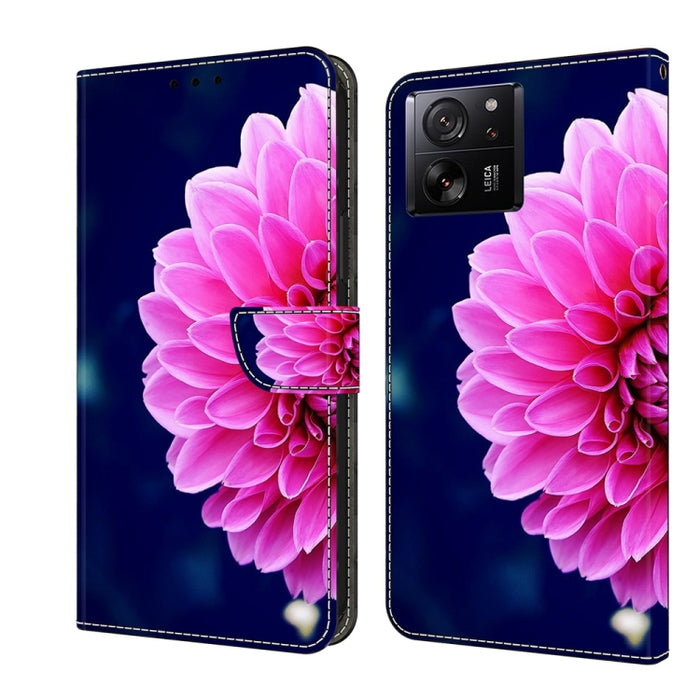 Funda protectora de cuero para teléfono Crystal 3D a prueba de golpes, For Xiaomi Redmi A1+ / A2 / A2+, For Xiaomi 13T Pro, For Xiaomi Redmi Note 12 4G, For Xiaomi Redmi Note 12 Pro+, For Xiaomi Redmi Note 12 5G Global / Poco X5