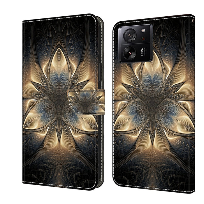 Funda protectora de cuero para teléfono Crystal 3D a prueba de golpes, For Xiaomi Redmi A1+ / A2 / A2+, For Xiaomi 13T Pro, For Xiaomi Redmi Note 12 4G, For Xiaomi Redmi Note 12 Pro+, For Xiaomi Redmi Note 12 5G Global / Poco X5