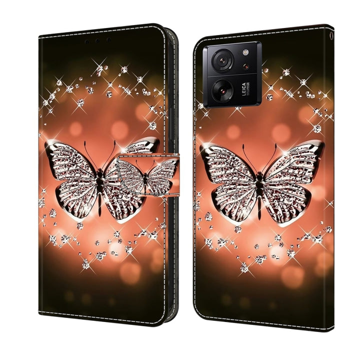 Funda protectora de cuero para teléfono Crystal 3D a prueba de golpes, For Xiaomi Redmi A1+ / A2 / A2+, For Xiaomi 13T Pro, For Xiaomi Redmi Note 12 4G, For Xiaomi Redmi Note 12 Pro+, For Xiaomi Redmi Note 12 5G Global / Poco X5