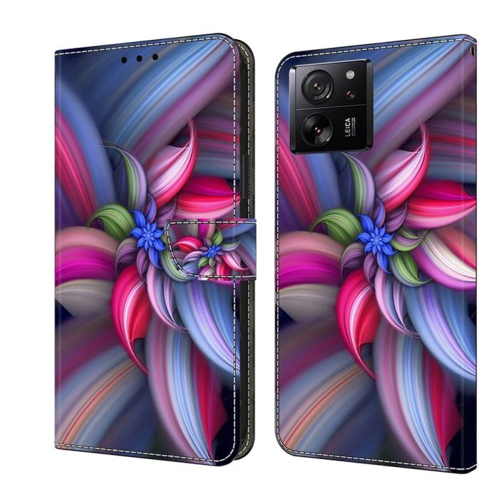 Funda protectora de cuero para teléfono Crystal 3D a prueba de golpes, For Xiaomi Redmi A1+ / A2 / A2+, For Xiaomi 13T Pro, For Xiaomi Redmi Note 12 4G, For Xiaomi Redmi Note 12 Pro+, For Xiaomi Redmi Note 12 5G Global / Poco X5