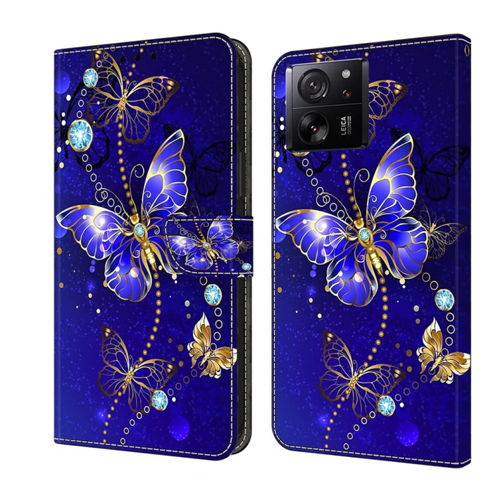 Funda protectora de cuero para teléfono Crystal 3D a prueba de golpes, For Xiaomi Redmi A1+ / A2 / A2+, For Xiaomi 13T Pro, For Xiaomi Redmi Note 12 4G, For Xiaomi Redmi Note 12 Pro+, For Xiaomi Redmi Note 12 5G Global / Poco X5