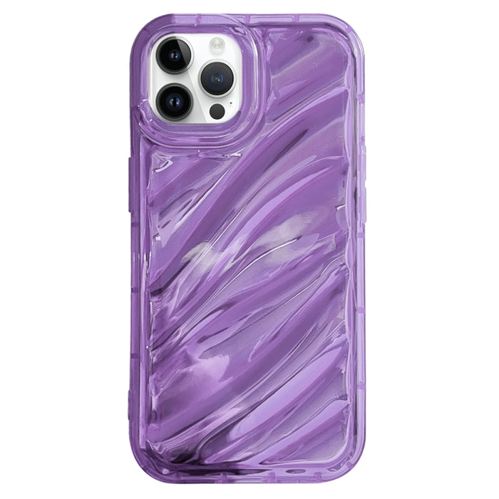 Estuche para teléfono TPU con ondas de lentejuelas láser
