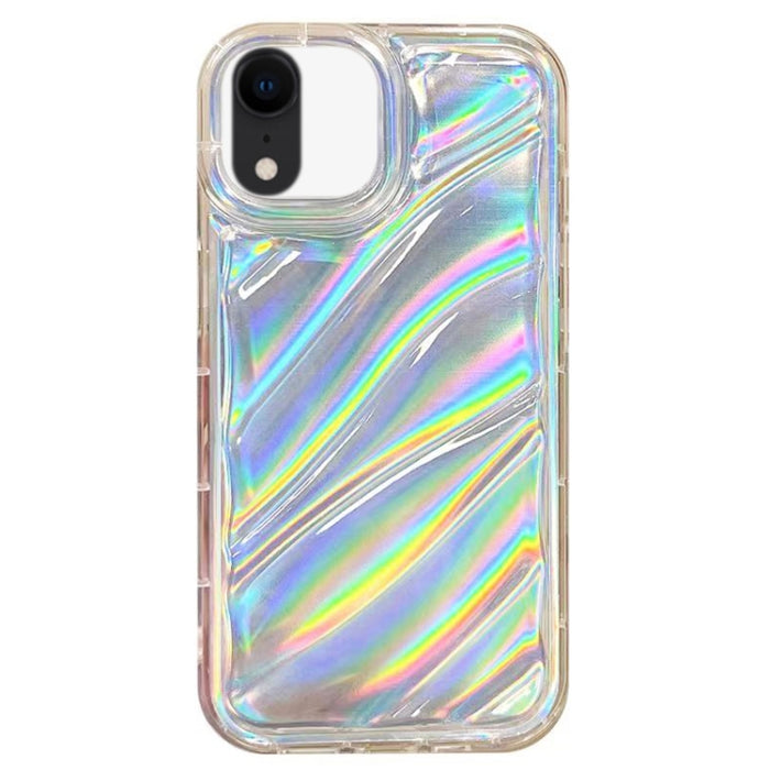 Estuche para teléfono TPU con ondas de lentejuelas láser