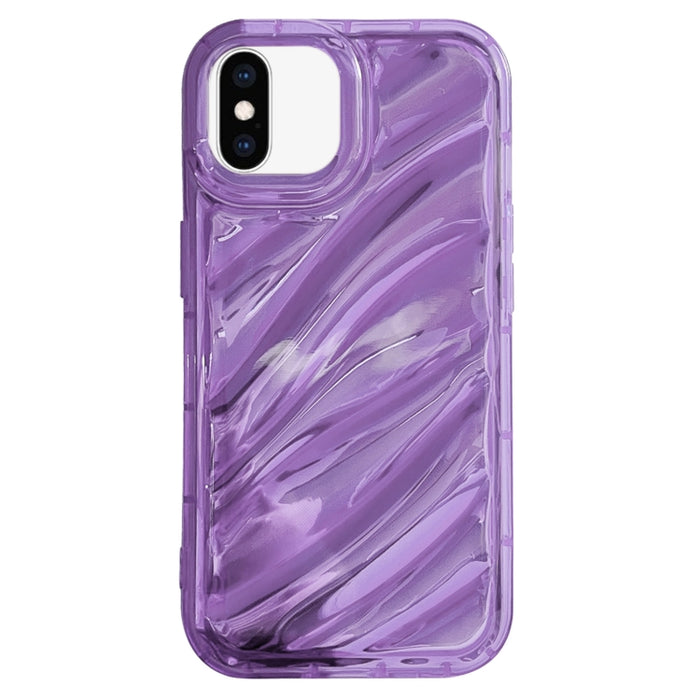 Estuche para teléfono TPU con ondas de lentejuelas láser