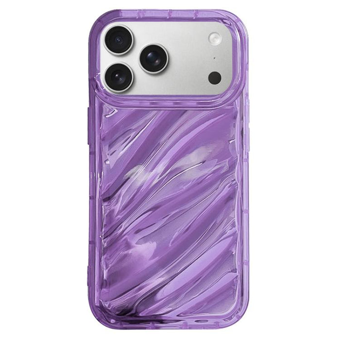 Estuche para teléfono TPU con ondas de lentejuelas láser
