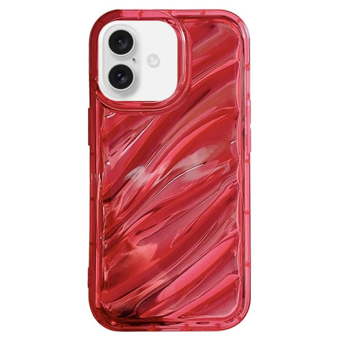 Estuche para teléfono TPU con ondas de lentejuelas láser