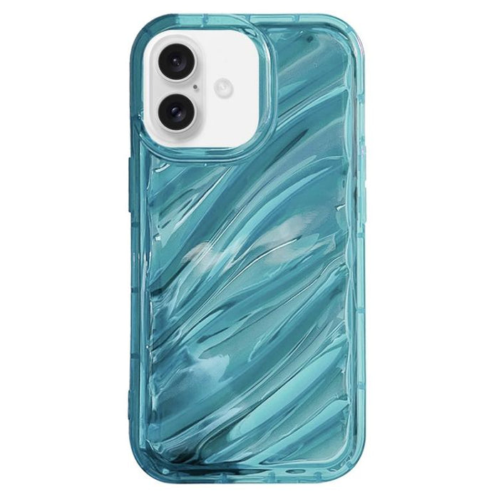Estuche para teléfono TPU con ondas de lentejuelas láser