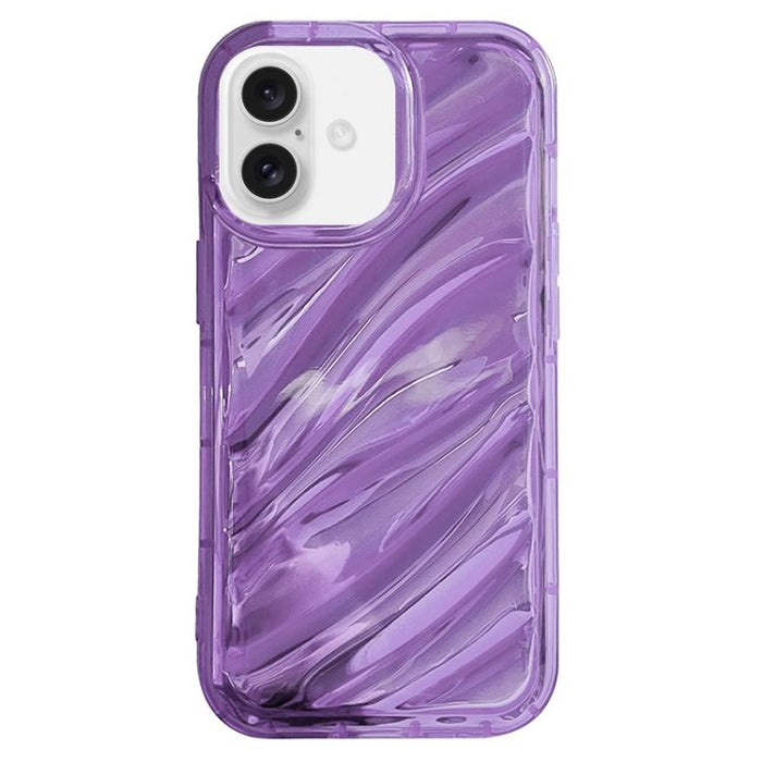 Estuche para teléfono TPU con ondas de lentejuelas láser