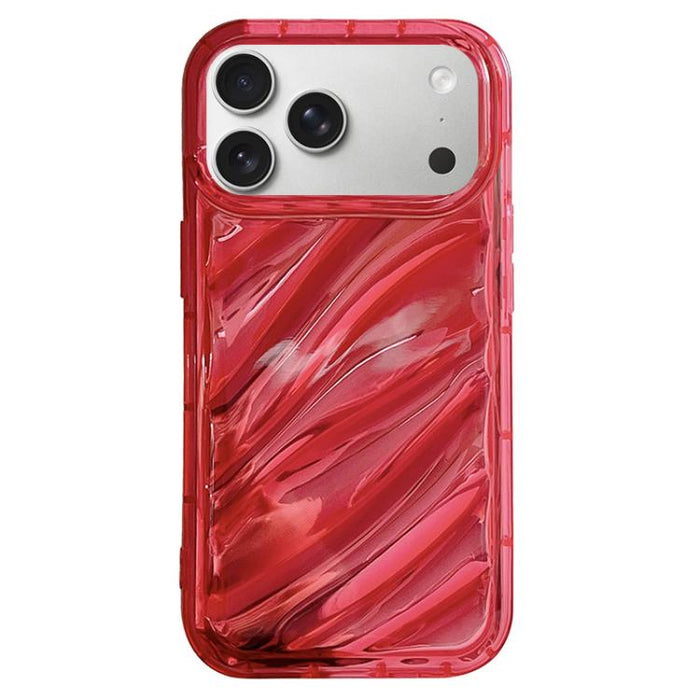 Estuche para teléfono TPU con ondas de lentejuelas láser