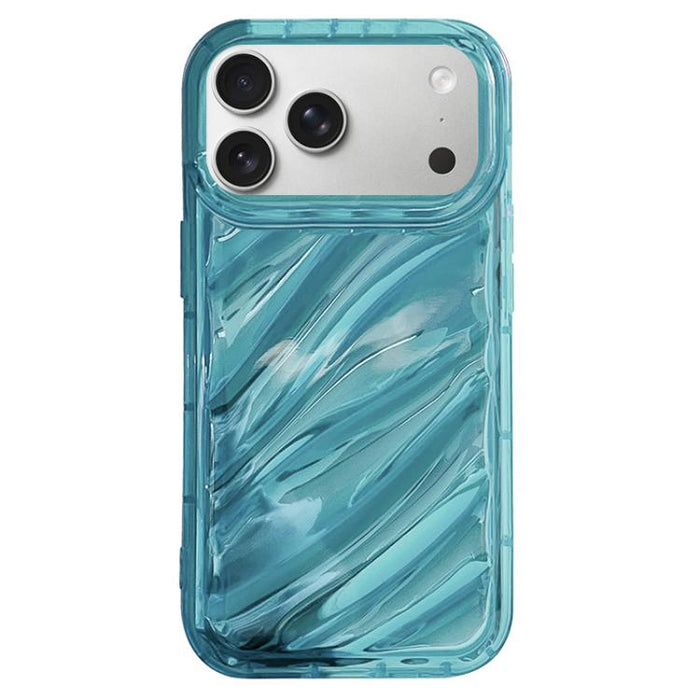 Estuche para teléfono TPU con ondas de lentejuelas láser