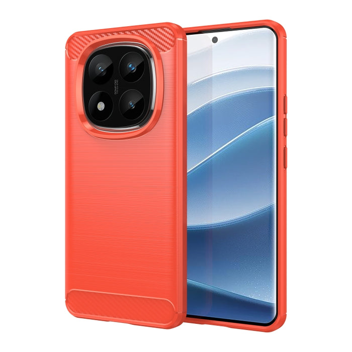 Caja de teléfono TPU de fibra de carbono con textura cepillada, For Redmi A7 Pro 171mm / Poco C85x 5G, For Redmi R70m 5G, For Redmi R70 5G, For Redmi 15a 5G, For Redmi Turbo 5 Max / Poco X8 Pro Max, For Redmi Turbo 5 5G / Poco X8 Pro 5G                ...