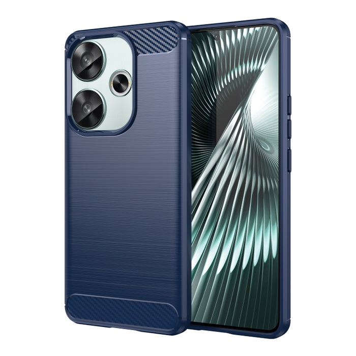Caja de teléfono TPU de fibra de carbono con textura cepillada, For Redmi A7 Pro 171mm / Poco C85x 5G, For Redmi R70m 5G, For Redmi R70 5G, For Redmi 15a 5G, For Redmi Turbo 5 Max / Poco X8 Pro Max, For Redmi Turbo 5 5G / Poco X8 Pro 5G                ...