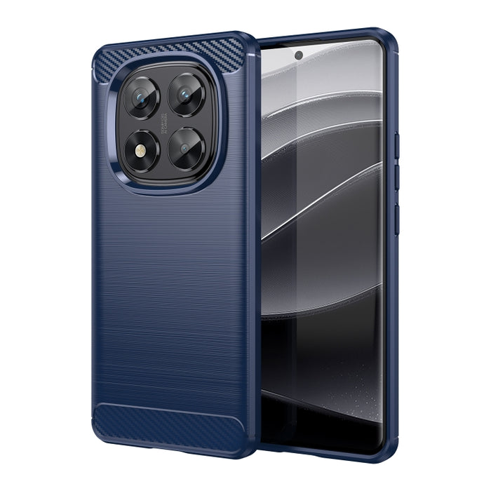 Caja de teléfono TPU de fibra de carbono con textura cepillada, For Redmi A7 Pro 171mm / Poco C85x 5G, For Redmi R70m 5G, For Redmi R70 5G, For Redmi 15a 5G, For Redmi Turbo 5 Max / Poco X8 Pro Max, For Redmi Turbo 5 5G / Poco X8 Pro 5G                ...