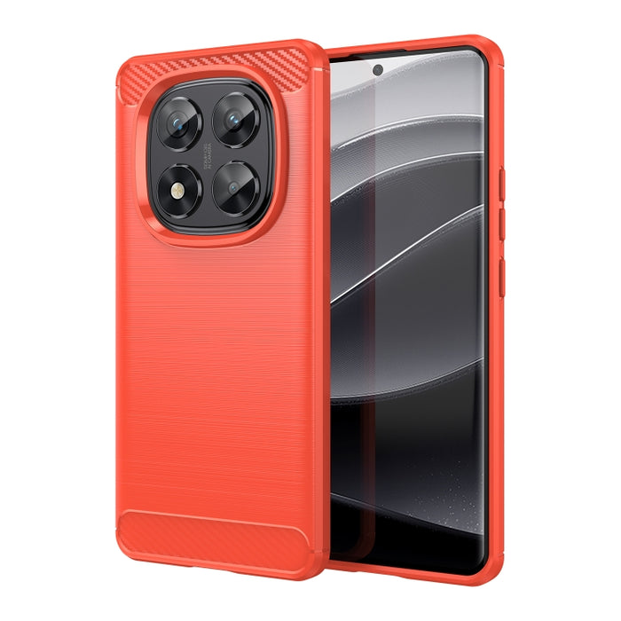 Caja de teléfono TPU de fibra de carbono con textura cepillada, For Redmi A7 Pro 171mm / Poco C85x 5G, For Redmi R70m 5G, For Redmi R70 5G, For Redmi 15a 5G, For Redmi Turbo 5 Max / Poco X8 Pro Max, For Redmi Turbo 5 5G / Poco X8 Pro 5G                ...