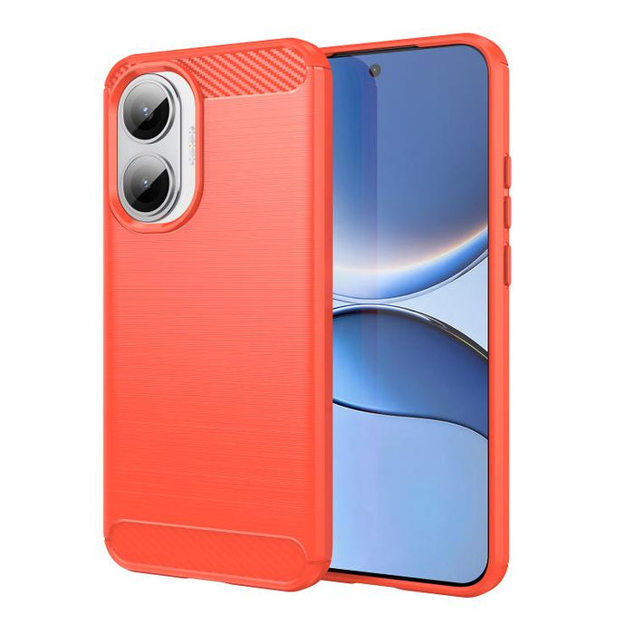 Caja de teléfono TPU de fibra de carbono con textura cepillada, For Redmi A7 Pro 171mm / Poco C85x 5G, For Redmi R70m 5G, For Redmi R70 5G, For Redmi 15a 5G, For Redmi Turbo 5 Max / Poco X8 Pro Max, For Redmi Turbo 5 5G / Poco X8 Pro 5G                ...
