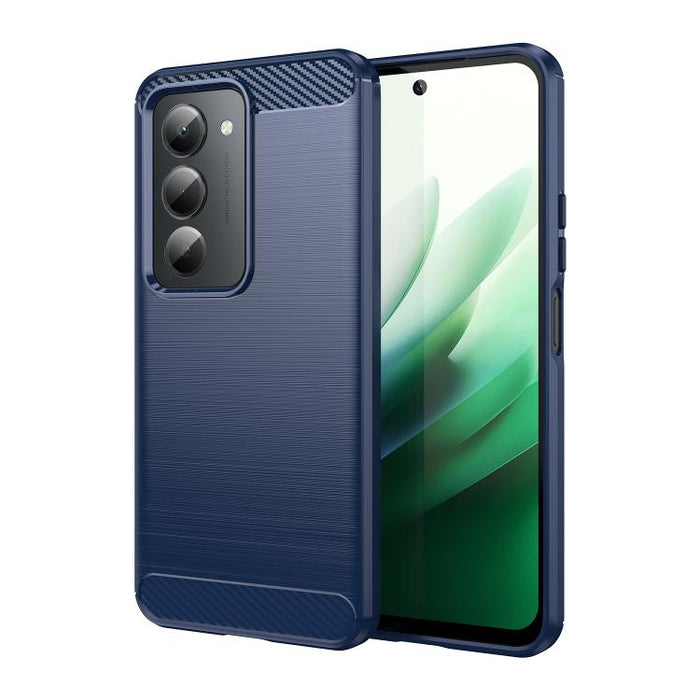 Caja de teléfono TPU de fibra de carbono con textura cepillada, For Redmi A7 Pro 171mm / Poco C85x 5G, For Redmi R70m 5G, For Redmi R70 5G, For Redmi 15a 5G, For Redmi Turbo 5 Max / Poco X8 Pro Max, For Redmi Turbo 5 5G / Poco X8 Pro 5G                ...
