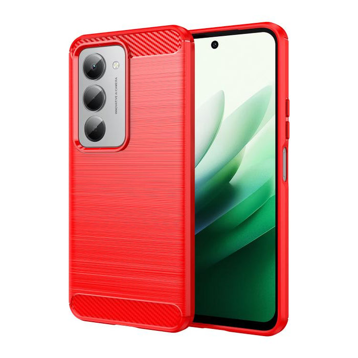 Caja de teléfono TPU de fibra de carbono con textura cepillada, For Redmi A7 Pro 171mm / Poco C85x 5G, For Redmi R70m 5G, For Redmi R70 5G, For Redmi 15a 5G, For Redmi Turbo 5 Max / Poco X8 Pro Max, For Redmi Turbo 5 5G / Poco X8 Pro 5G                ...