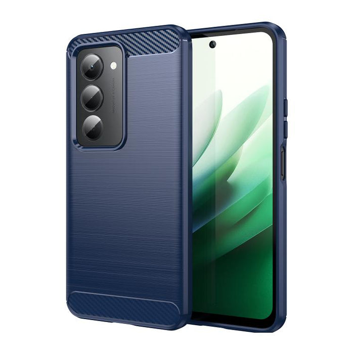 Caja de teléfono TPU de fibra de carbono con textura cepillada, For Redmi A7 Pro 171mm / Poco C85x 5G, For Redmi R70m 5G, For Redmi R70 5G, For Redmi 15a 5G, For Redmi Turbo 5 Max / Poco X8 Pro Max, For Redmi Turbo 5 5G / Poco X8 Pro 5G                ...