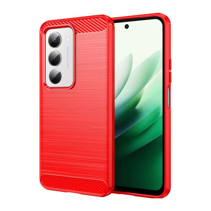 Caja de teléfono TPU de fibra de carbono con textura cepillada, For Redmi A7 Pro 171mm / Poco C85x 5G, For Redmi R70m 5G, For Redmi R70 5G, For Redmi 15a 5G, For Redmi Turbo 5 Max / Poco X8 Pro Max, For Redmi Turbo 5 5G / Poco X8 Pro 5G                ...
