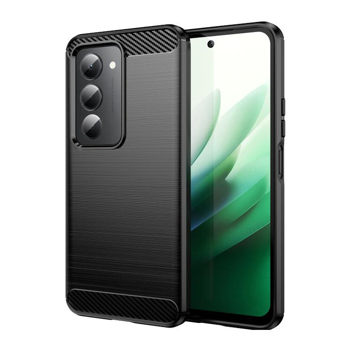 Caja de teléfono TPU de fibra de carbono con textura cepillada, For Redmi A7 Pro 171mm / Poco C85x 5G, For Redmi R70m 5G, For Redmi R70 5G, For Redmi 15a 5G, For Redmi Turbo 5 Max / Poco X8 Pro Max, For Redmi Turbo 5 5G / Poco X8 Pro 5G                ...
