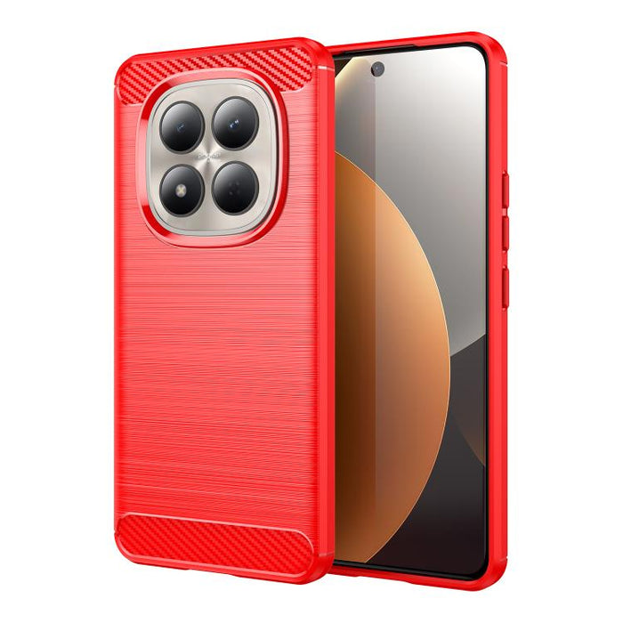 Caja de teléfono TPU de fibra de carbono con textura cepillada, For Redmi A7 Pro 171mm / Poco C85x 5G, For Redmi R70m 5G, For Redmi R70 5G, For Redmi 15a 5G, For Redmi Turbo 5 Max / Poco X8 Pro Max, For Redmi Turbo 5 5G / Poco X8 Pro 5G                ...