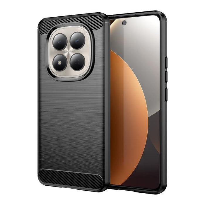 Caja de teléfono TPU de fibra de carbono con textura cepillada, For Redmi A7 Pro 171mm / Poco C85x 5G, For Redmi R70m 5G, For Redmi R70 5G, For Redmi 15a 5G, For Redmi Turbo 5 Max / Poco X8 Pro Max, For Redmi Turbo 5 5G / Poco X8 Pro 5G                ...