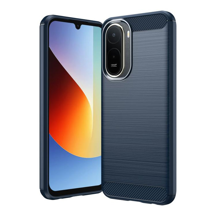 Caja de teléfono TPU de fibra de carbono con textura cepillada, For Redmi A7 Pro 171mm / Poco C85x 5G, For Redmi R70m 5G, For Redmi R70 5G, For Redmi 15a 5G, For Redmi Turbo 5 Max / Poco X8 Pro Max, For Redmi Turbo 5 5G / Poco X8 Pro 5G                ...