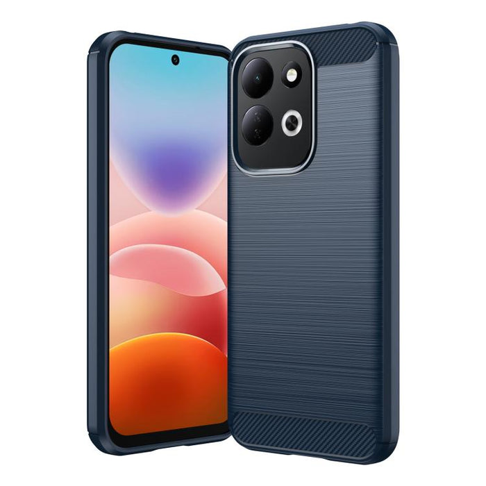 Caja de teléfono TPU de fibra de carbono con textura cepillada, For Redmi A7 Pro 171mm / Poco C85x 5G, For Redmi R70m 5G, For Redmi R70 5G, For Redmi 15a 5G, For Redmi Turbo 5 Max / Poco X8 Pro Max, For Redmi Turbo 5 5G / Poco X8 Pro 5G                ...