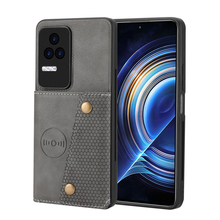 Estuche magnético para teléfono con ranuras para tarjetas con doble hebilla, For Xiaomi Redmi K70 Ultra, For Xiaomi Redmi 13 4G Global, For Xiaomi Redmi Note 13 Pro 4G Global, For Xiaomi Redmi Note 13 4G Global, For Xiaomi 14 Ultra                     ...